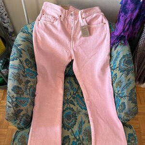 ✨ Levi’s 501 Original Pink Jeans | Size 26×30 | NWT 🍂